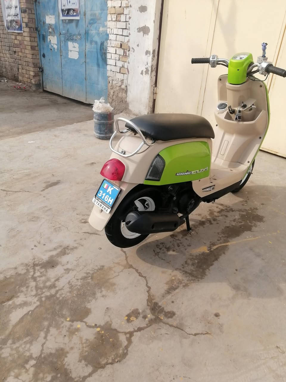 سلام عليكم دراجه ماكس بوليسي كابريته الدراجه نضيفه كلش الدراجه كفراته والداخل موجود الاصلي الدراجه نضيفه كلشي شلعه ومعدل بيه فقط صوت خفيف كلش  الاكسن السعر خاص
***********
