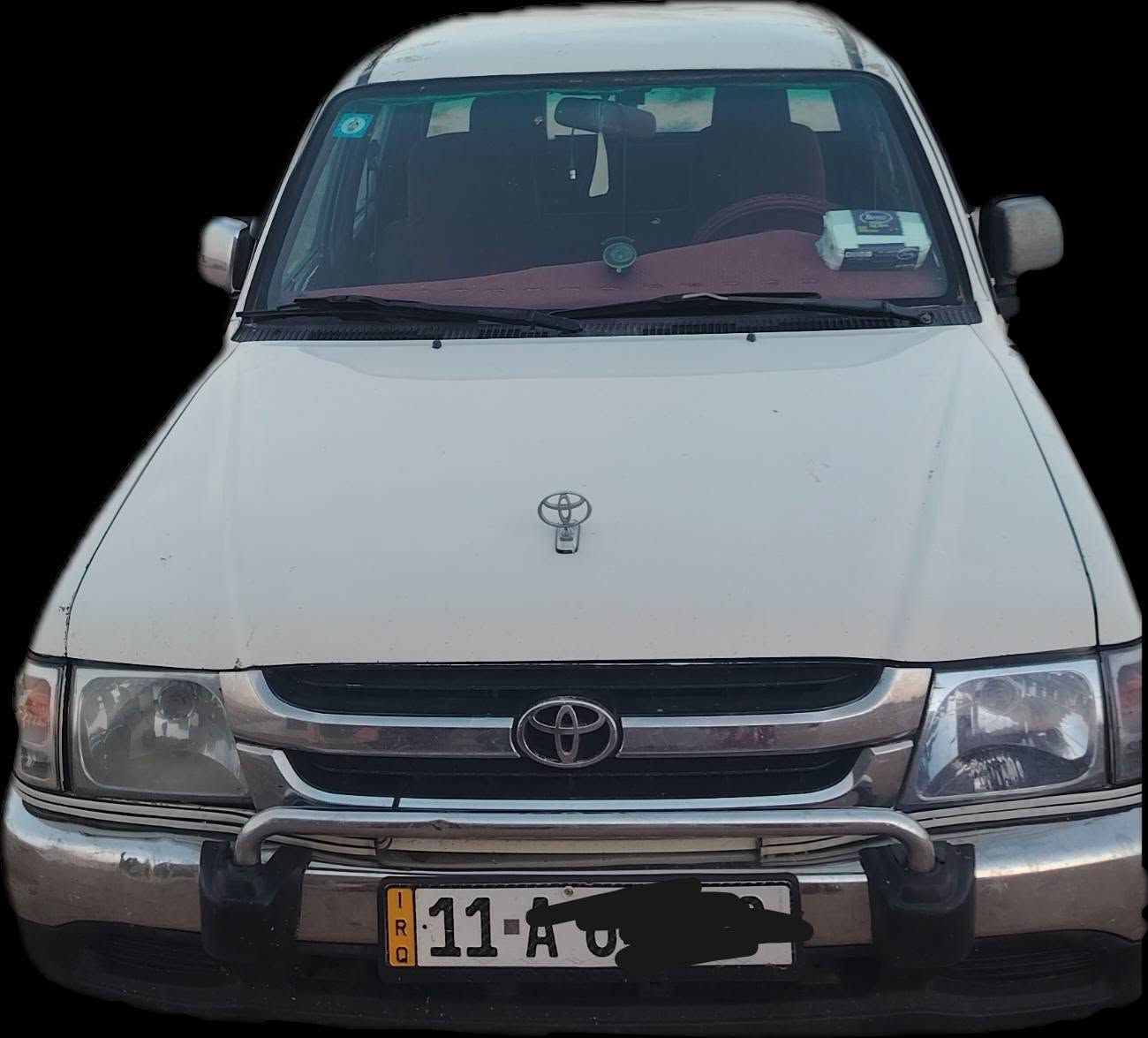 سلام عليكم (إقرأ المنشور بالاول)
1     بكم 2003 رقم بغداد دولي سنويه 2030
2     محرك كير اكسن شاصي كفاله
3     كهربائيات كله شغاله. تواير نص عمر
4      به صبغ بالتكمه 🌲🌴(مكفوله من خياس)
5    خطه شركه (مغلم او مجدد) مكفوله من گلب ودعم
6    علامه تيوتا مالت شركه الاصليه دوشمه جديده 
7     مكان صلاح الدين قضاء العلم .(الناعمه)
8...   *********** (خاص مغلق )
 9      ترهم مراوس بأحدث  سعر120 وبه مجال
