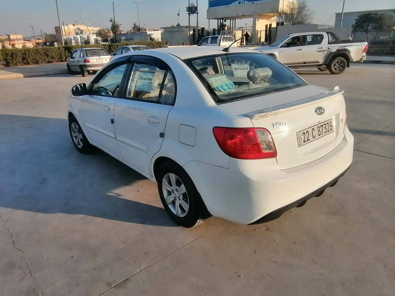 كيا ريو موديل 2012 رقم اربيل  محرك 14شرط كير اوتوماتيك  شرط تحويل  باب خلف سكن نفر تبديل اصلي فقط  
السعر 100$ بي مجال
‏‪0751 161 7784‬‏
