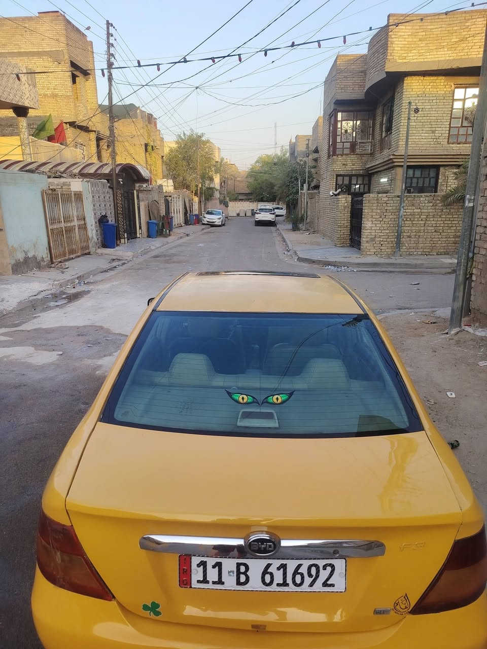 byd f3 2011
سلام عليكم سياره بي واي دي محرك مسيوبشي الياباني بلادي  وكير عادي مكينه وكير  مكفولات تبريد ثلج منضومه جديده  
الكهربائيات كامله كلها جاهزه وصدرها نضيف باتري جديد تخم تاير جديد سياره شغل واطلع
معروضه ب 45$ وبيها مجال بسيط حك الجيه السياره
مكاني بغداد البلديات
شوف عين وكلشي موجود بسوك والله يرزق الجميع
***********  بي واتساب
