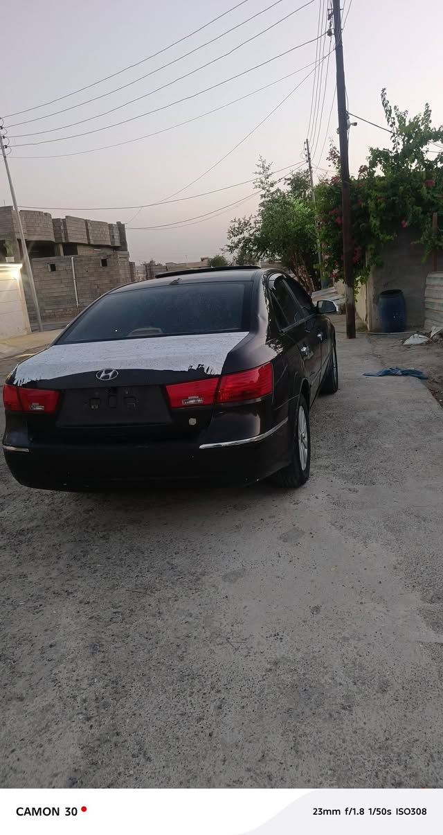 سوناته  ٢٠٠٩ وارد امريكي 
فول مواصفات
فتحه تحكم بل ستيرن
محرك ٢٤٠٠اربع حساسات شرط لامفتوح ولا تبخير
كير شرط 
تبريد ثلج❄
ضرره بمريكه جاملغ وبنيد بس صبغ فقط بدون دواخل تبديل 
وبل عراق شخط بل بابين 
السياره شىرط ليبل واحد 
رقم بغداد مشروع وطني تحويل ثاني يوم 
السعر ١٠٥ وبيه مجال 
رقم الهاتف (((((***********))))
