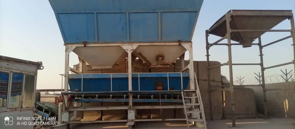 معمل كونكريت لبيع عراقي 80متر مكعب  سايلوات عدد 2ميزان 3مترالسعر3وربع مع المجال للتصال على الرقم ***********
