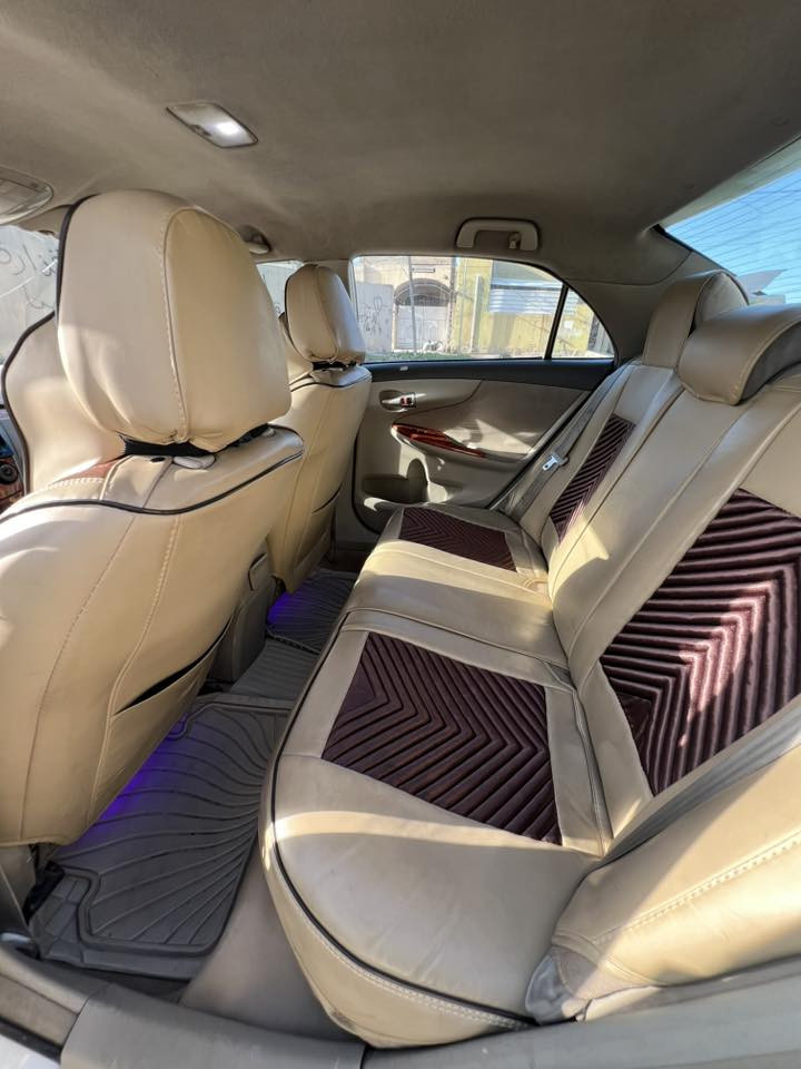 تيوتا كورلا 2010 وارد خليجي ضررها صبغ جاملغ يسار و إصبعين بالبوند محرك 16 سعر 130و بيها مكاني موصل للاستفسار اكثر على الرقم ***********
