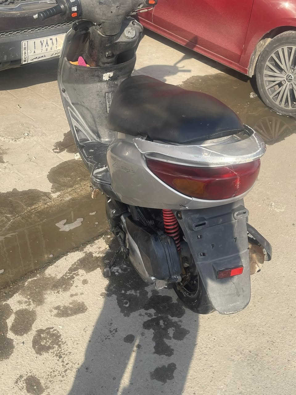 دراجة بريز لايت للبيع
 • لايت ناص)
 • نكره السلف ونكره الهندر
 • جميع الكهربائيات شغالة 100%

السعر: 550
الموقع: الدورة

للتواصل: ***********
