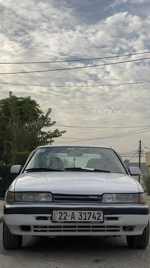 مازدا 
هەشتو بەخ
 مودیل1990
 گێرعادیە
گیر و مەکینەی بەشەرت
 تەبریت لەگەل سویچ
سلایت
 جام کارەبایی
تایەی تازە
تاخم پێش تازە 
کۆبۆن بەنزینی هەیە
سەنەوی تامانگی ٢٠٢٦/٧تازەیە
 بەناوی خۆمەوەیە بەشەرت تەحویل
سعر45مەجالێ برایانە
***********
لە کەرکوکە كركوك, العراق
