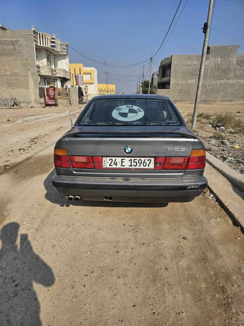 بي ام موديل  ٩٥ رقم دهوك سياره مصبوغ عام جماليه بيع او مراوس ***********

