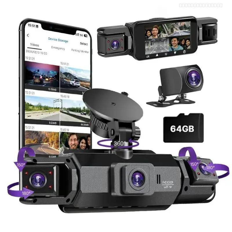 السعر ٣٥ ألف   داش كام ثلاثية العدسات (Multi-CH Dash (Camera
تصوير أمامي + داخلي + جانبي خلفي

دقة تسجيل 1080P Full HD

تسجيل مستمر أثناء القيادة

تدعم تسجيل الحوادث تلقائياً (G-Sensor)

تصوير واسع لتغطية أكبر مساحة حول السيارة

تثبيت سهل على الزجاج الأمامي

مناسبة للسيارات والأجرة والتوصيل
***********
