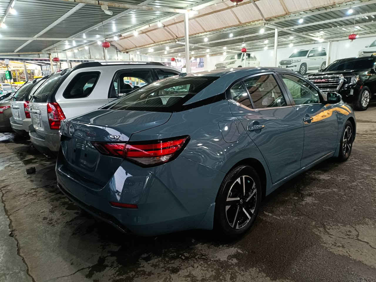 Nissan sentra 2024 sv
ره نگ : چيمه نتويى 
بوياخ : ته نها دوسيه ى لاى سائق
كاميرا
شاشه
هيلى شه قام
رادار ( پيشه وه )
        ( پشته وه)
        ( لاكان )
حاسه
به سمه 
ده رگاى به سمه
گيچ الكترونى 
سوكان ڤوليوم 
تسپيت سوره
بلوتوث
Eco
Aux
ژماره كاتى يه و نه شكينراوه
***********
