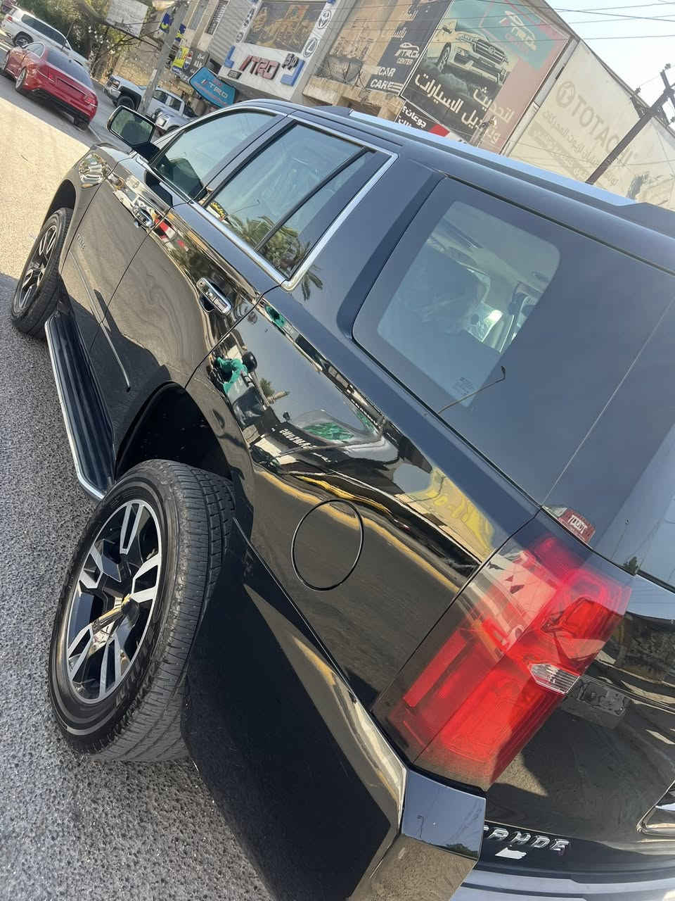 السلام عليكم تاهو بريميوم اسود خليجي 2017 ماشيه 100 الف ك بدون حادث بدون صبغ بغداد بأسمي المواصفات مال بريميوم ماكو داعي نشرح مكاني بغداد السعر 39$   ***********
@
