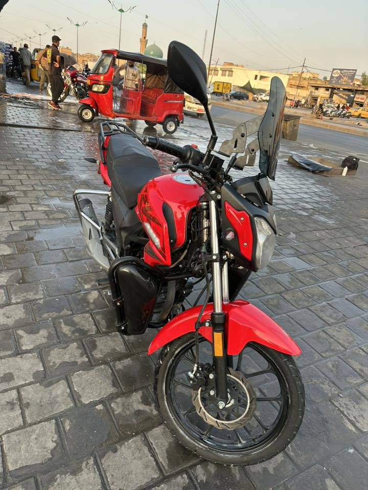 اركي للبيع ماشيه 28 الف دراجه مكفوله من كلشي سبانه ما مخلي عليها وخير من الله رقمها بغداد وباسم الشركه يعني التحويل كلش سهل رقمها بغداد مو اربيل سنويه موجوده سعرها 2100 بغداد بلديات للاستفسار *********** وتساب
