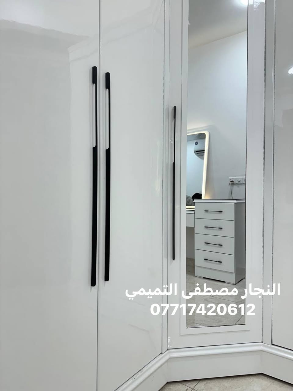 السلام عليكم 

تريد غرفه حلوووه اخذلك هيج فصال 
تفصال عراقي صاج 

مده الفصال 20 يوم من الحجز 
تفاصيله ودقه العمل والنضافه فوول 
شغل درجه اولى وضمان حقيقي مو سنه سنتين
مكان المحل بغداد حي اور ***********
