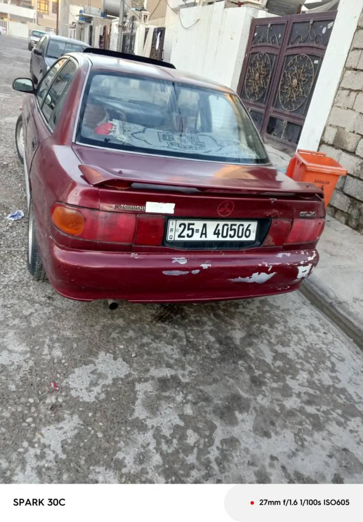 لانسەر مۆدیل93کیرو مەکینەی بەشەرت جارجام کارەبای تەبریدی مەزبوتە بە س رادیتەی تەبریدی بیوانیە دەنا کیشەی نیە وەکالەو بەناوکردنی بەشرتە ساحیب سەنەوی لەکەرکوک دادەنیشیت وە کۆبۆنی بەنزینیشی لەکەڵە هەرجوار تایەی نویە تازا بەسترایە بۆی سەنەوی تا2029نوی کراوەتەوا بنیمان کامل توند کردتەوا کیشەی نیە کەرمی مەزبوتە سحریشی 24محامەلە *********** لەهەولیرا أربيل, العراق
