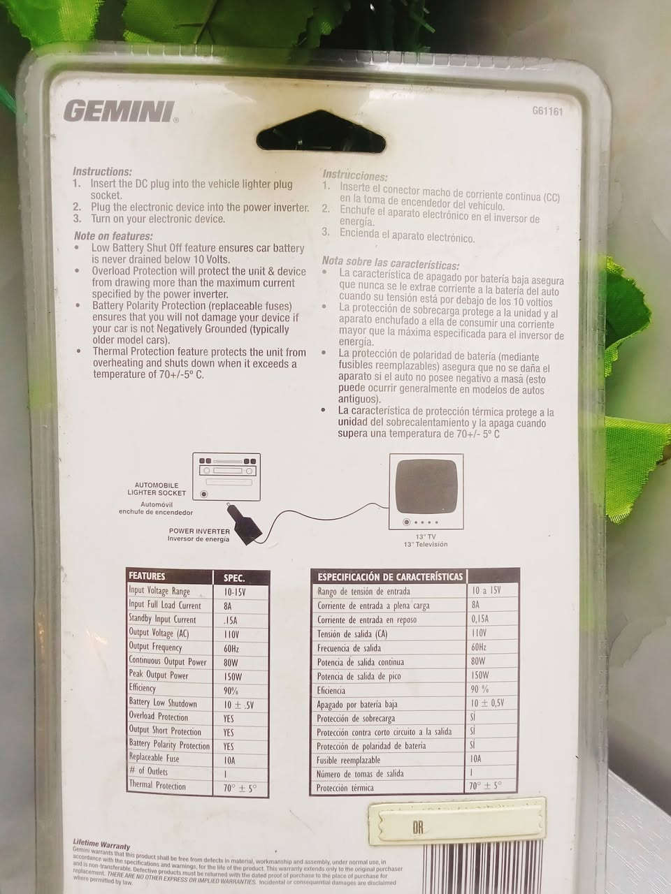 محولة تشتغل على السيارة من 12 فولت الى 115 تكدر تشغل عليهة تلفزيون او شاحن السعر 20 الف


**إذا كنت صاحب هذا الإعلان وتريد حذفه لأي سبب، رجاءا أرسل رسالة إلى الدعم الفني**