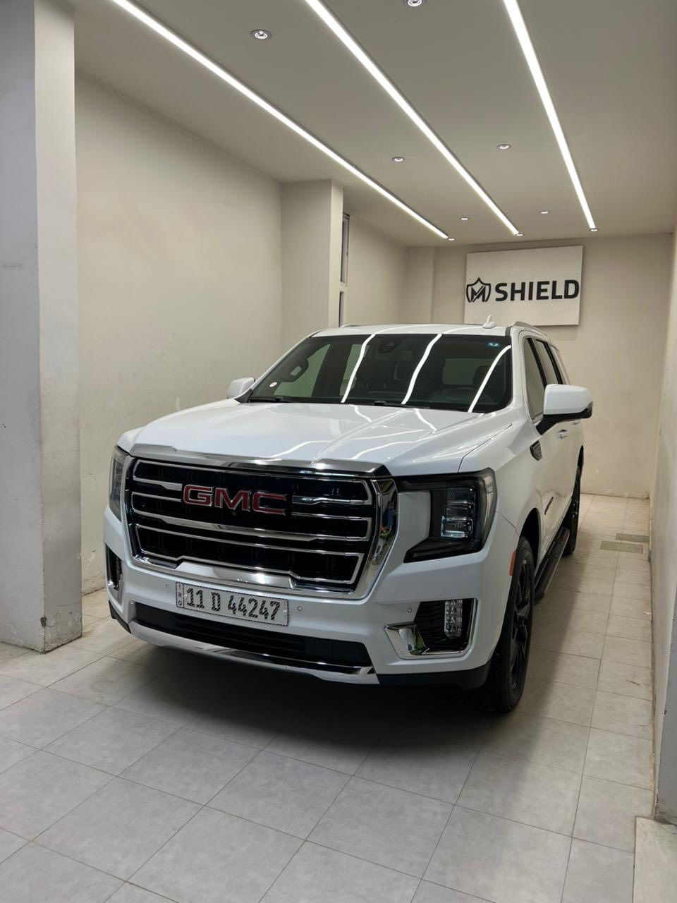 يوكن 2022  بدون قطره صبغ
فول مواصفات SLT 
بنراما 
كشنات سياحي
رادار 
حساسات امامي خلفي
نقطه عمياء 
السياره فول مواصفات عدا الدوسات الكهرباء 
ماشيه 43 الف ميل فقط 
رقم بغداد باسمي 
حادثها دعاميه اماميه مبدله نفس اللون السياره كفاله من الشخط والتحكيل والصبغ 
مكاني بابل ***********
