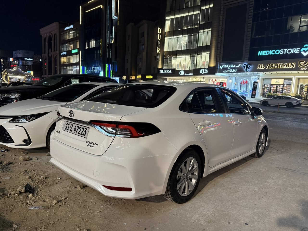 كورلا 2024 هايبرد صيني مكفولة ماشيه 12 الف السعر 150$ المنصور/***********
