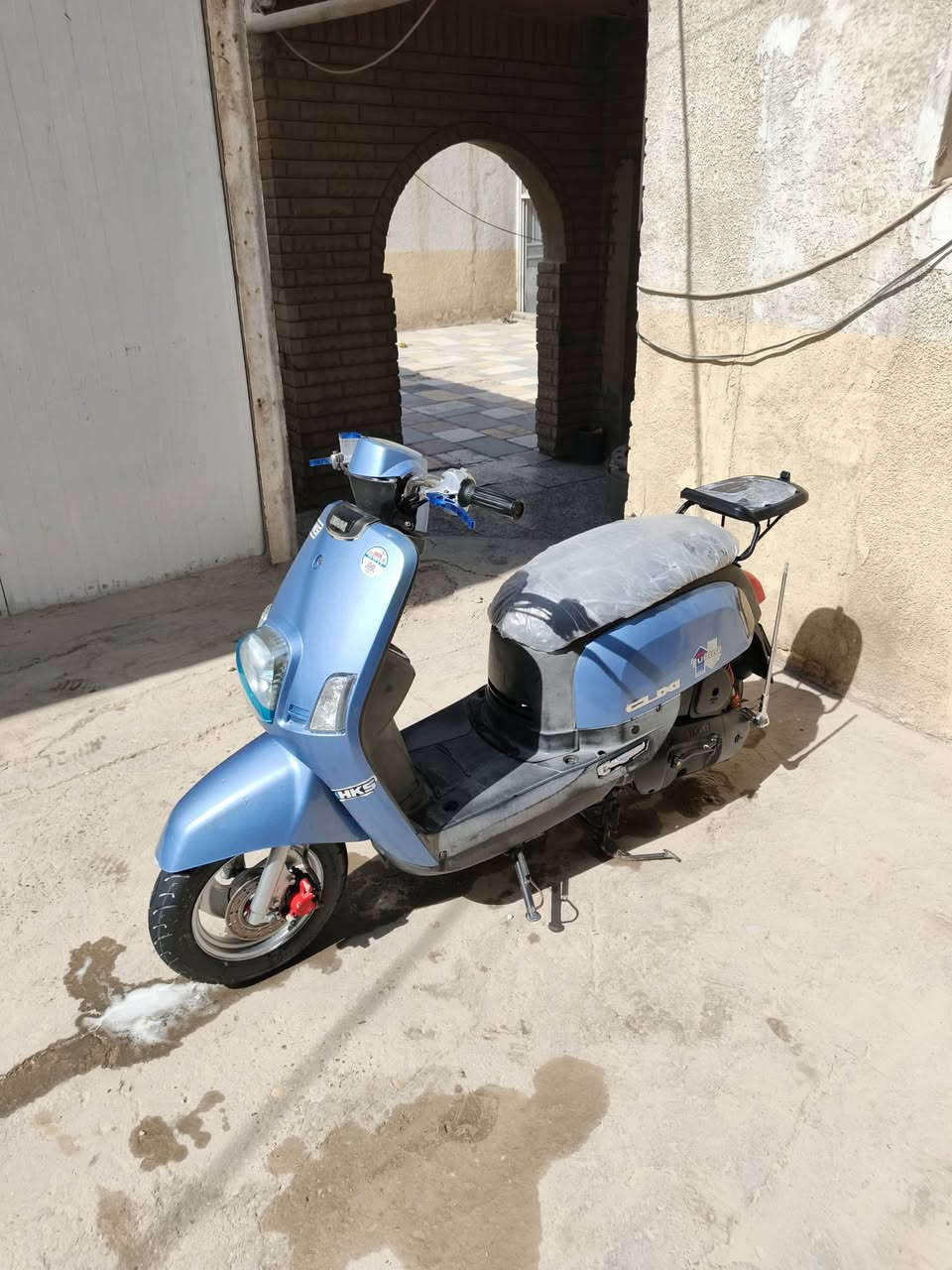 سلام عليكم دراجه للبيع بوشه 55 بلاد دراجه كله شغاله بلاديه برغي ما مفتوح بيه شراي يدش خاص وبي خير ويدلل المكان النجف أبو صخير / ***********
