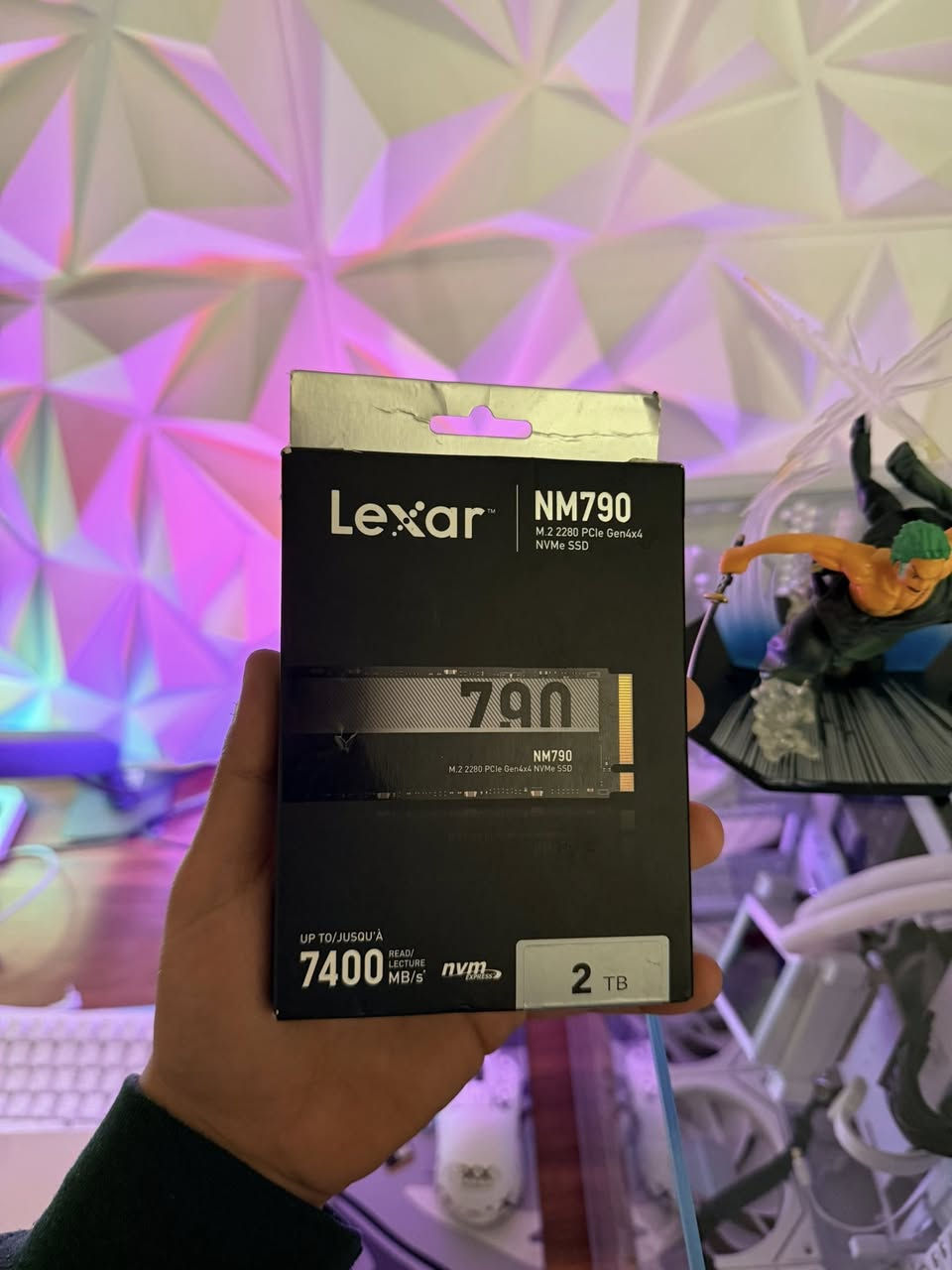 قطع PC للبيع هيه تجميعه كامله بدون معالج ردت اجمعها وماتوفقت بيها للبيع القطع جدد بعدهن 

RTX 5070 Ti جديد  
مليون و 825

DDR5 CORSAIR (16x2) 32GB 6000Mhz
450 الف

بورد ROG X870 White جديد
475 الف

مبرد Lian Li Hydroshift LCD ابيض 
180 الف

M.2 Lexer Gen4 7400Mb 2T
250 الف

PSU Thermlright 850W Gold
90 الف

Case Lian Li vision compact ابيض وياه 8 فانات
ب275 الف

مكاني بغداد 
***********
