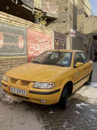 سمند للبيع   موديل 2012   سياره بيها جاملغ خلفي صبغ صفحه السايق وطخه ب...