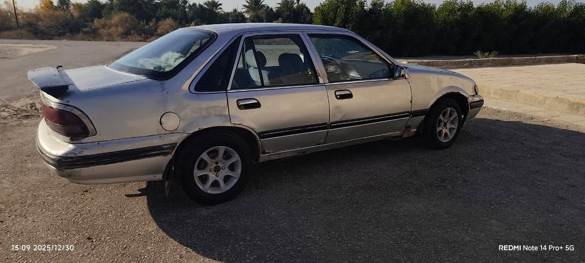 سياره دايو برنس موديل 94 سياره جاهزه گير ومحرك تايرات جدد حداديه رقم ألماني كهربائيات جاهزه باتري جديد السعر 20$ وبيه مجال مكان السياره الديوانيه قضاء غماس ***********
