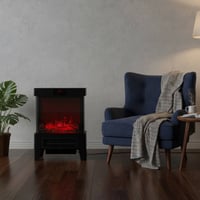 دفاية حطب • 2000 واط • شاشة رقمية