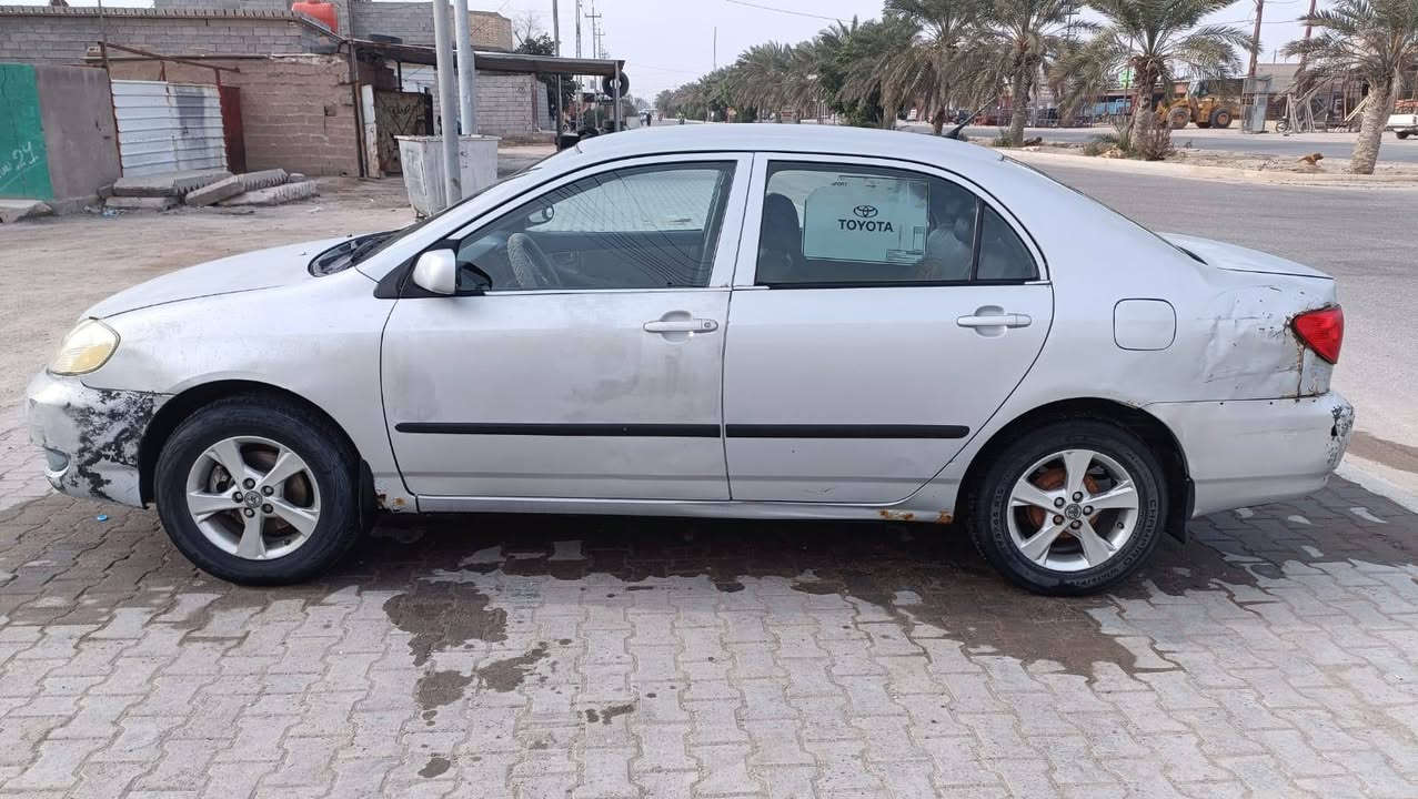 سلام عليكم كورلا نحله موديل 2008مكينه 1800مكينه كير شرط الفحص حداديه تخم تاير جديد تبريد نعمه من الله 
باتري جديد سياره حلوه ونعمه من الله دك سويج وطلع وين يعجبك بيه ضربه خفيفه بل بجم وبدنه كامل مداكر وبنيد  وبيه طخه بل مدكر الخلفي وني خادم  مكاني البصره شط العرب الكباسي السعر 68وبيه مجال قليل حك جيتك 
***********
سنويه منتهيه 2024عليه غرامه 120الف ع المشتري
