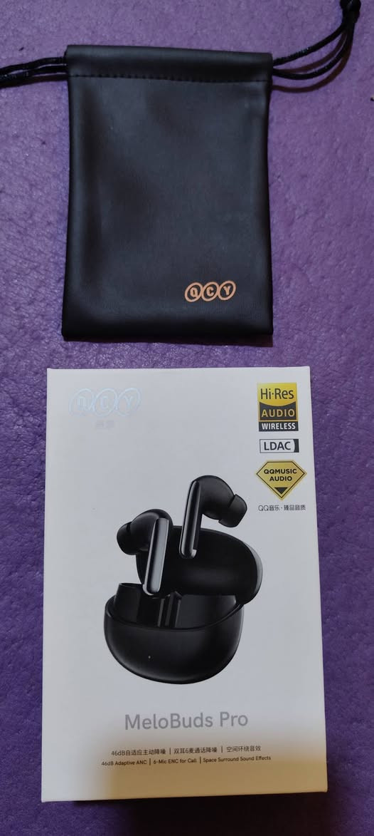 ايربود QCY MeloBuds Pro وحش صوت عزل فوول جديد غيرمستخدم 40الف


**إذا كنت صاحب هذا الإعلان وتريد حذفه لأي سبب، رجاءا أرسل رسالة إلى الدعم الفني**
