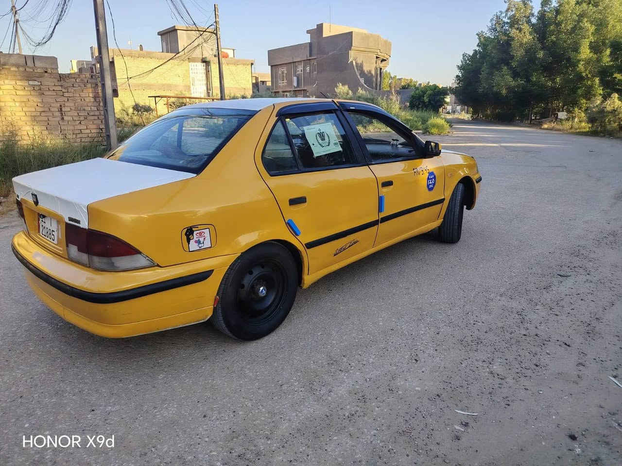 سمند للبيع موديل 10رقم بغداد انكليزي مكينه فرنسي كيرجديدمكانه ديوانيه السعر 38 بيه مجال ***********هيئه مصفره
