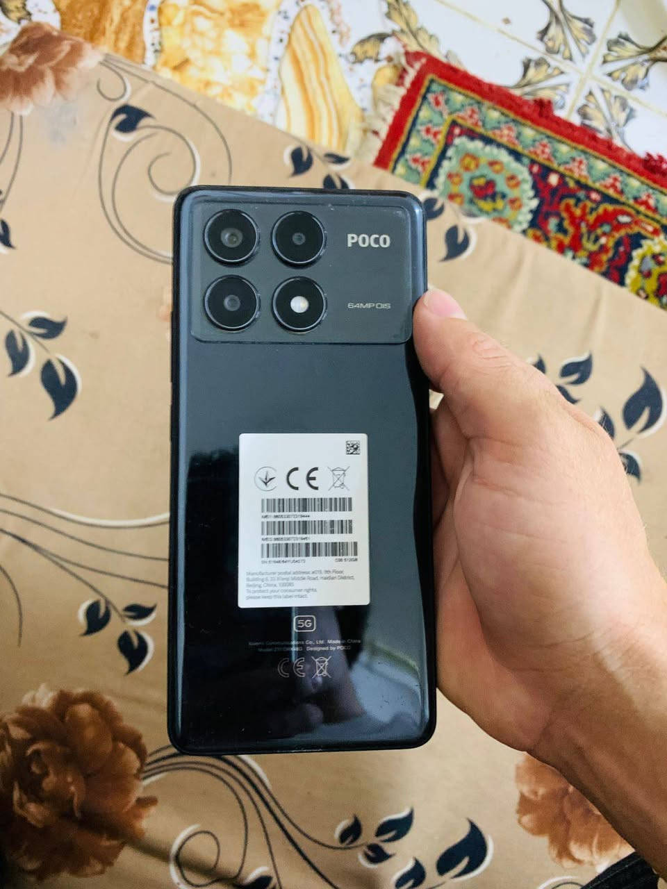 #مستخدم 
#متاح بدون ملحقاات 
POCO X6PRO
الذااكره 256 
بوبجي 120 فريم
السعر 290 وبي مجال ❤🌷


**إذا كنت صاحب هذا الإعلان وتريد حذفه لأي سبب، رجاءا أرسل رسالة إلى الدعم الفني**