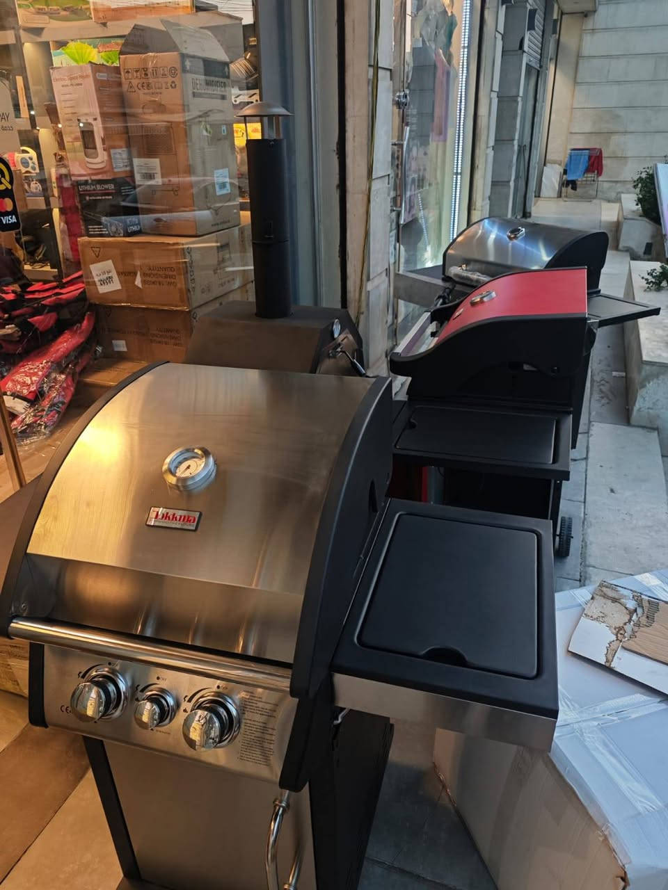 متوفر شواية غازية باربيكيو العائلية متانة شواية اختصاص مناسبات ضغط مقياس حرارة اختصاص شوي جميع المشويات رمضان فخمة ماركا مناسبة للحدائق والشاليهات للاستفسار *********** واتساب أو خاص
