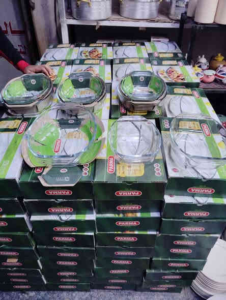 مرحبا بكم مجمع ماهر للفرفوري الاوروبي اليوم تم وصول بايركس حراري 3 قطع عرض خاص جدا سعر فقط 5 آلاف عنوان بابل الحمزه الغربي خلف مجمع وارث طبي قرب دكتوره هدي رقم الهاتف الاستفسار ***********
