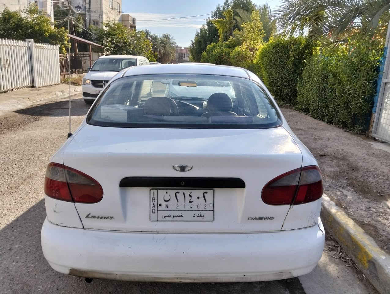 دايو لانوس 1998بغداد كير أوتو شرط التحويل ابلاديه بيه تكحيل فقط وطخه بل الجاملغ الخلفي عنوانه بغداد حي الجامعة سعره 40وبيه مجال جاهزه ***********
