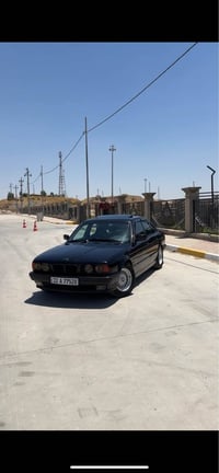 بي إم دبليو E34 • زينون • مقاعد جلد