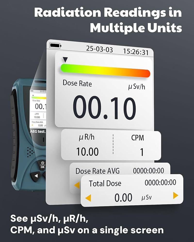 كاشف الاشعاع النووي المحمول من جيجر كاونتر AEGTEST Radar-5633 مع شاشة LCD
اعله سعر ابيع


**إذا كنت صاحب هذا الإعلان وتريد حذفه لأي سبب، رجاءا أرسل رسالة إلى الدعم الفني**