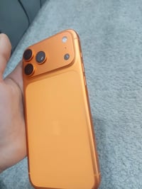 ✨  للبيع iPhone 17 Pro Max برتقالي نسخة اليابان 🇯🇵 eSIM  • البطارية 10...