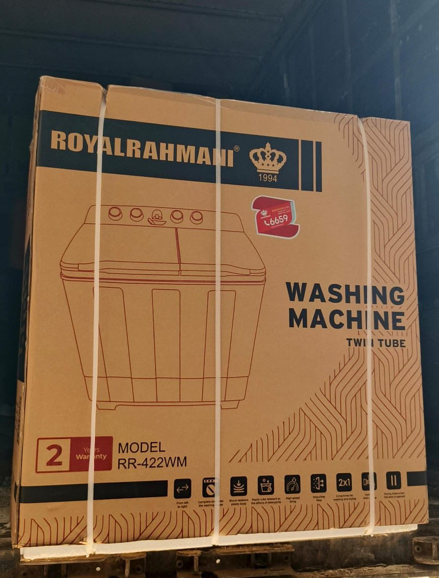 يا الله 
وصلتنا غسالة رويال الرحماني الاصلي الحجم الكبير 
للطلب والاستفسار الاتصال على الرقم 
***********
