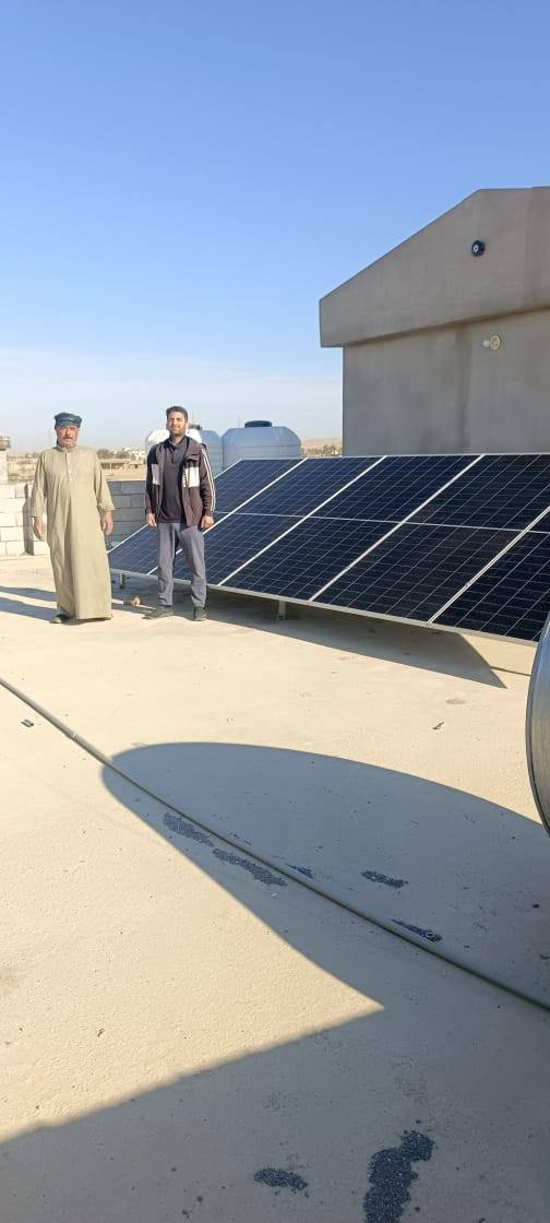 شركة الشروق للطاقة الشمسية النظيفة
👈👈👈👈في كل مكان وفي كل دار 👉👉👉👉

 👍🏻شعارنا الدقه والإتقان والاخلاص بالعمل 👉

تم بحمد الله وتوفيقه تنصيب منظومة  طاقه شمسيه 
في محافظة صلاح الدين قضاء الشرقاط العين البيضاء 

للاخ خالد ابو وليد 
 / الأحد / 1/ 3 / 2026

 قدرة المنظومة 
👍  6 أمبير ليلي و 10 أمبير نهاري 🔅 💫💥

مكونات المنظومة
بطاريه 7.5كيلوواط عدد 1
 انفيرتر 4 كيلوواط عدد 1 
الواح عدد 5

عاشت ايديكم الكادر المميز
بقيادة الأستاذ ناظم الصحن 
و  الأستاذ عياد الجبوري 

مواد اصليه من ارقى الشركات العالمية 
ضمان حقيقي مع وصل مختوم باسم شركتنا 
صيانة  كادر متخصص في صيانة المظومات بشكل دوري وفي اي وقت  

شركة الشروق للطاقة الشمسية النظيفة مستعدون لشد وتنصيب الطاقة الشمسية خارج وداخل المحافظة وبسعر مناسب جدا 
متوفر منظومات طاقه شمسيه ونقد اقساط عن طريق ماستر كارد او كي كارد الرافدين حصراً 
موبايل 
 استاذ سعيد *********** 
استاذ ناظم *********** 
استاذ عياد ***********
