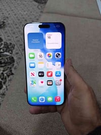 ايفون 16 برو ماكس سيم واحد ذاكرة 256 باتري 97 عدد دورات الشحن 260 شرط ...