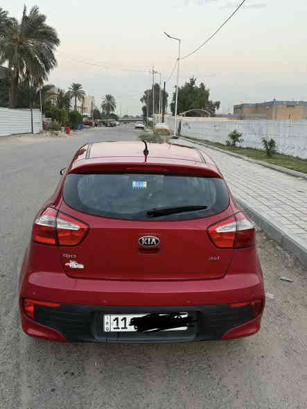 كيا ريو 2015خليجي هاتشباك  شكل ١٦ الجديد فول مواصفات
بعدها بحاله زيرو ماشيه ٥٤حقيقي سياره كلش حلوه  باسمي رقم بغداد الجديد مواصفاتها  سلايد بصمه  تحكم ستيرن كامره حساس خلفي شاشه  مري شفط اشاير بلمري حاكيه ويل ١٧ تبريد شاشه   وقليل بل ريو تجي هيج مواصفات محرك ١٦٠٠ قطرتين  ويل كروم مال شركه سياره كفاله عده بارد بل باب وصبغ بل هلالات الخلفي كير محرك مكفول مكان سياره بغداد كرخ سعر سياره ١١٠وبيها مجال بسيط  متواجد فقط ع رقم للاستفسار ***********
