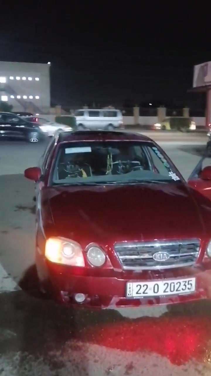 السلام عليكم سياره كيا اوبتيما موديل 2004 رقم أربيل محرك 2000 دوش 4 سلندر السياره نضيفه ترايه حلو السنويه الغايه 29 هزة حديثه وباسمي السعر 55$ الرقم  ***********
