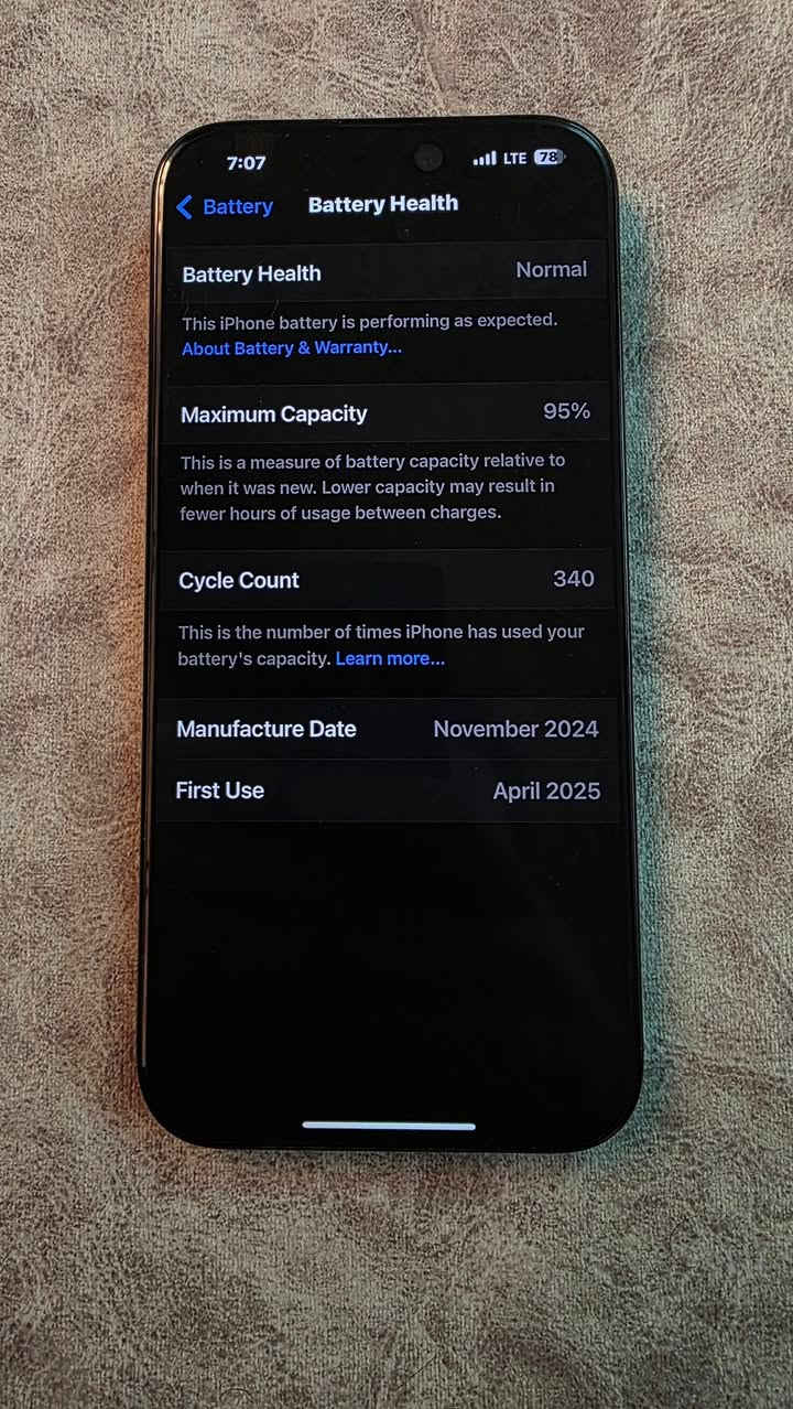 ايفون16برو ماكس
256gb
بطاريه95%
لون اسود
جهاز مافيه اي خدوش 
وكل اشي موضح بالصور 
وارد كندي-تيربو سيم-مدخل شريحه طبيعي
موجود الكرتونه و6كفرات

السعر:660دينار
قابل للتفاوض بالمعقول
والله يبارك لصاحب النصيب


**إذا كنت صاحب هذا الإعلان وتريد حذفه لأي سبب، رجاءا أرسل رسالة إلى الدعم الفني**