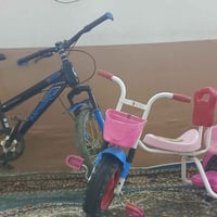 بايسكلات للبيع مستعملة نظيف الصغير ب 15الف والكبير ب70الف وبيهن مجال ا...