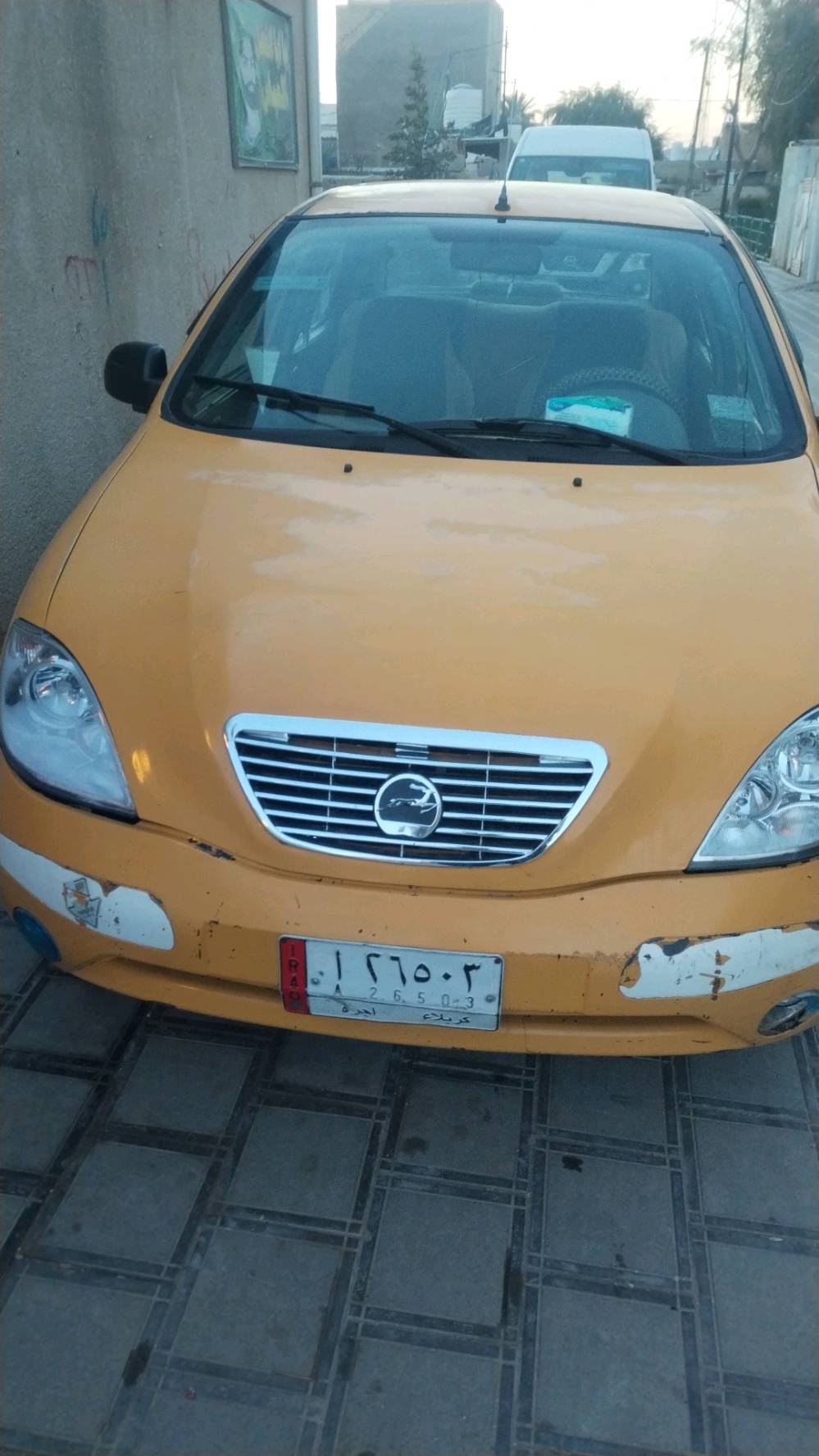 السلام عليكم طيبه موديل 16  راعيه كربلا هيىه وغرامه مصفره  سنويته لل 2022 بيه صبغ بدايت البنيد وشويه باب بصف السايق كير كفاله مكينه ماتنقص بس تبخر كهرباياته كله شغاله حداديه بس درايم الايسر حلوه حداديته معروضه ب 36 وبيه مجال بصيط حق جيتك مكاني كربلاء العطيشي رقم *********** 