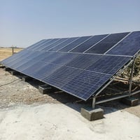 منظومة شمسية • ٦ ألواح جنكو • بطارية ٥ كيلو