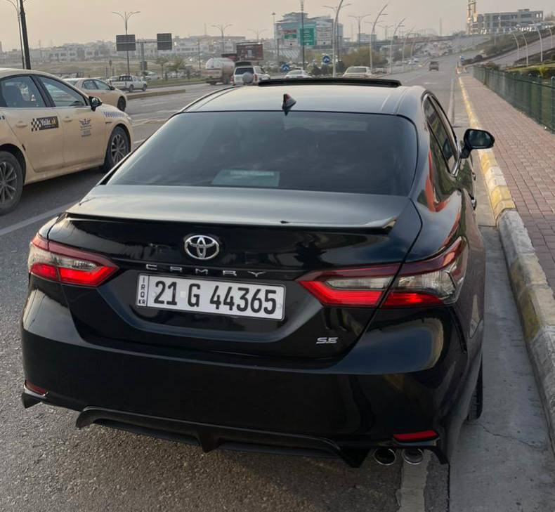 تۆیۆتا کامری  2024 فوول مواسەفات SE  پلەس
بە صمە سلایت راداری 360 دەرەجە
راداری ئاوێنە خە تی جادە سوکان شە فت
تە نها یەک پە لەی بچوک بۆیاخی هە یە
گێر مە کینە ی نە کراوەتەوە
تەنها 30 هە زار ڕۆشتووە

سعر : لە کۆمێنت داوای بکە ڕاستەوخۆ بۆت دێت 🤖 

بەجوانی و پاکی ماوەتەوە 
هیچ مەسرەفێکی تێدا نییە 

ژمارەی خاوەنەکەی 
***********
