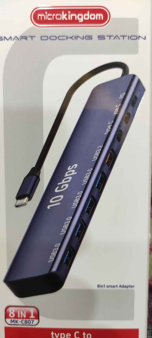 Hisemy USB C Hub,8 in 1 USB C Hub to HDMI 4K Adapter,USB C to Ethernet Adapter,Ethernet LAN Adapter,USB Hub Adapter 5Gbps,SD/TF Card Reader,78W Power Supply أربيل, العراق


**إذا كنت صاحب هذا الإعلان وتريد حذفه لأي سبب، رجاءا أرسل رسالة إلى الدعم الفني**
