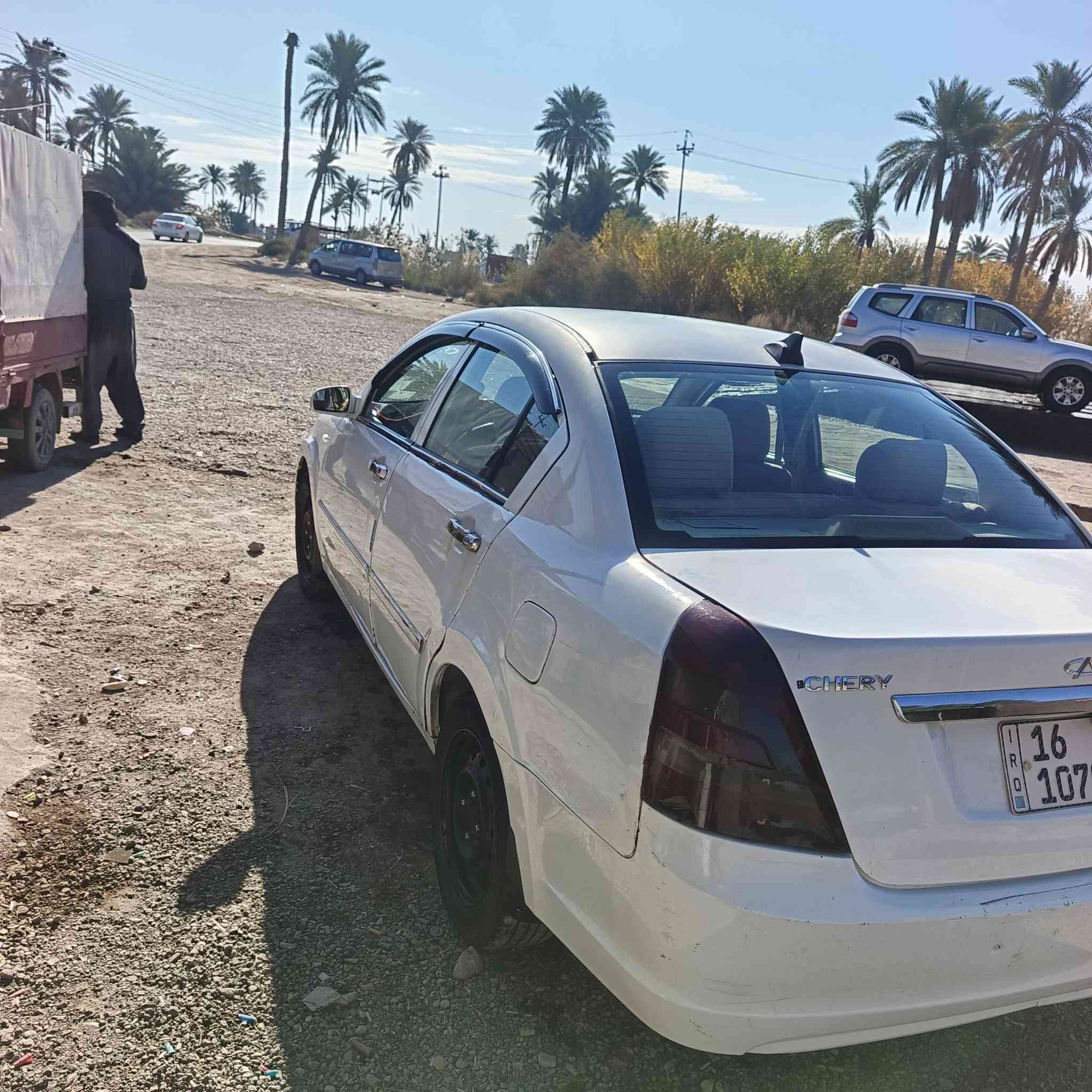 السلام عليكم شيري A5 موديل  13
كير عادي  مكينه وتفرعاتها لوك جديدة البارحة شديتها
شرط بطنها صفره بعدها حاوية كهربائيات كلها شغالة سنتر لوك تخم تاير جديد حداديه 70%
 دوشه وداخل نظيفة كلش تبريد شغال شاشة تاب مع كاميرامابيها خياس ابد معمرهن
رقم انكليزي باسمي السعر 40  وبيها مجال 
العنوان الديوانية قضاء الشامية
رقم الهاتف ***********
