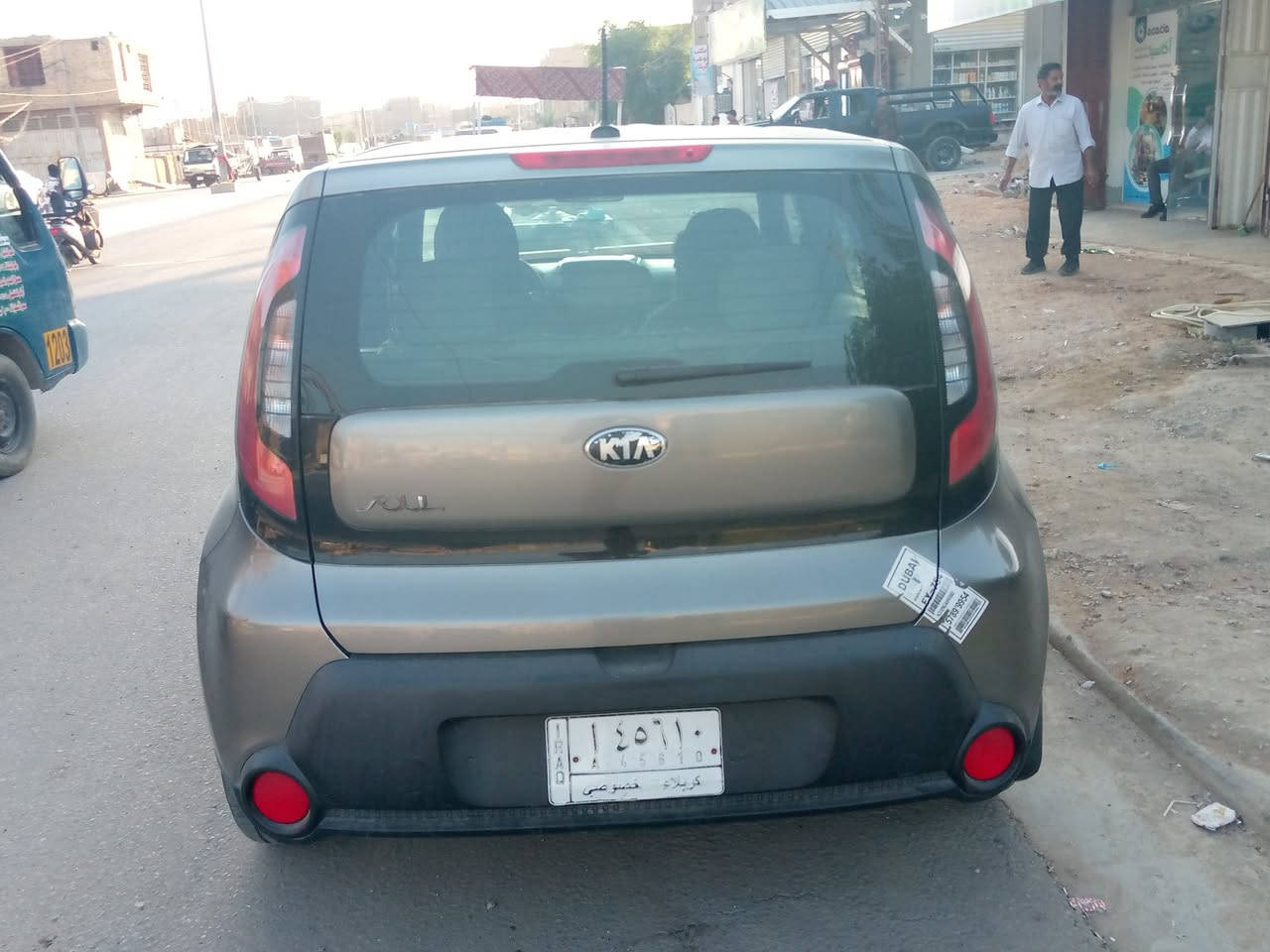السلام عليكم سياره للبيع كيا صول موديل ٢٠١٤ رقم كربلاء بسمي***********
