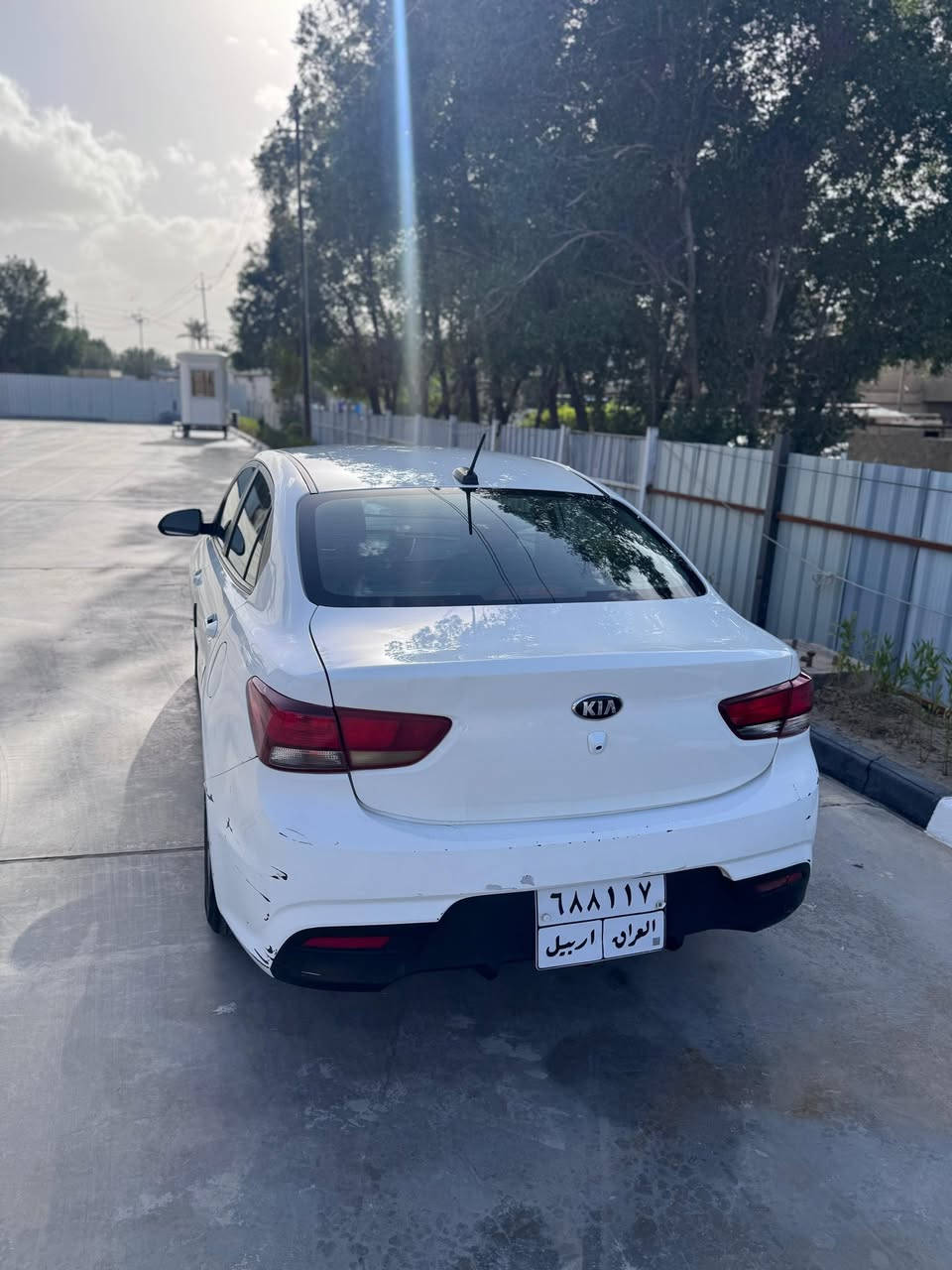 السلام عليكم
#للبيع_فقط 

كيا ريو 

الموديل:2020

العداد:46 ألف ميل 

اللوحات:اربيل سنويه ما ساقطه 

الحاله:جاملغ خلفي+صندوك صبغ بدون ايرباك

المحرك: 1600 دبل نوزل: 

تحكم ستيرن جهتين 

شاشه 

تخم تاير جديد 

باتر جديد 

تبريد ثلج 

كير مكينه كله كفاله 

حداديه كله كفاله 

السياره بيها ملاحظات بالكشر 

السعر :105مع مجال بسيط 

مكان السياره بغداد حي الاعلام 

الاستفسار على الرقم التالي 

***********
