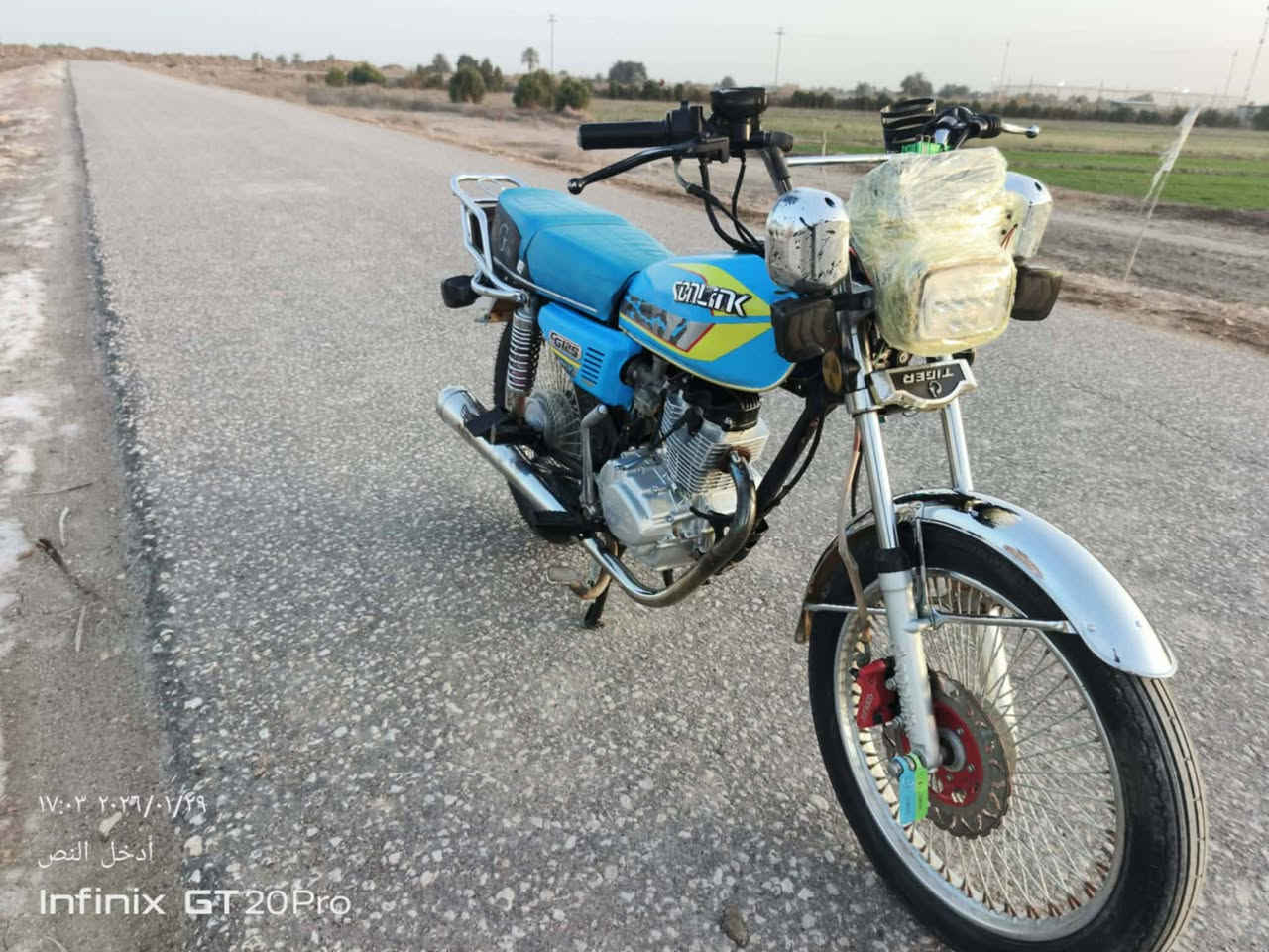 سلام عليكم دراجه تايكر موديل 2024 للبيع مكان ديوانيه قضاء سومر   سعر 700 وبيه مجال للستفسار  ‏‪‪ 0788 256 1546‬‬‏
