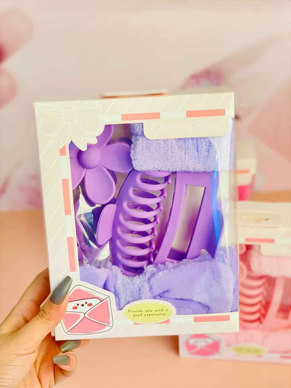 💗 بكج إكسسوارات الشعر البناتي 💗💗
كلش ناعم ومرتب، يجي بألوان تجنن 🌸
مشابك + ربطات + رباط وجه للغسل
يحافظ على شعرك ومرتبك بكل وقت ✨

يناسب الاستخدام اليومي، المكياج، والغسل 🫧
اختيارك المثالي للأناقة والبساطة 😍
للحجز والاستفسار خاص يوجد خدمة توصيل لجميع المحافظات العراق 🇮🇶 كربلاء, العراق


**إذا كنت صاحب هذا الإعلان وتريد حذفه لأي سبب، رجاءا أرسل رسالة إلى الدعم الفني**